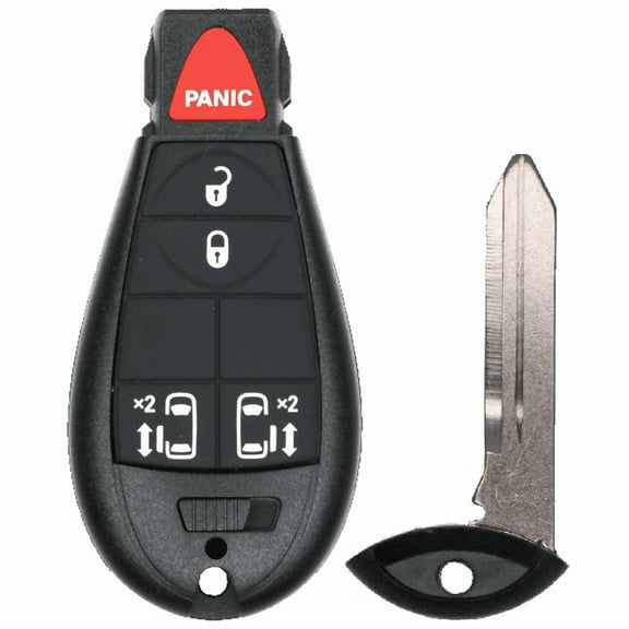 Key Fob Eye4Techs Replacement for Dodge Grand Caravan 2008-2020 FCC IYZ-C01C IYZC01C Part Number 56046713 56046713AG
