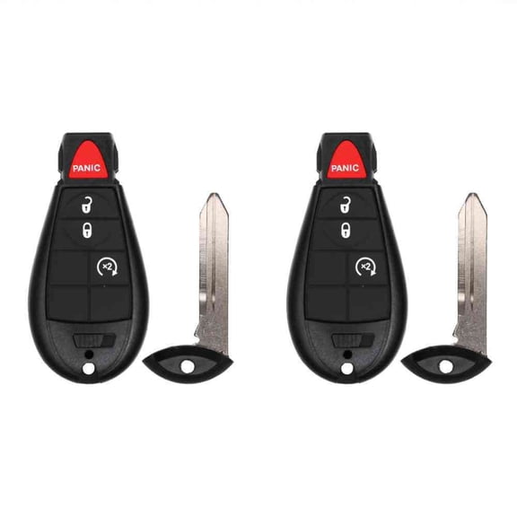 Key Fob Keys4Less Replacement for RAM 1500 2500 3500 2019 FCC GQ4-53T GQ453T Part Number 68508721 68508721AA Pack of 2