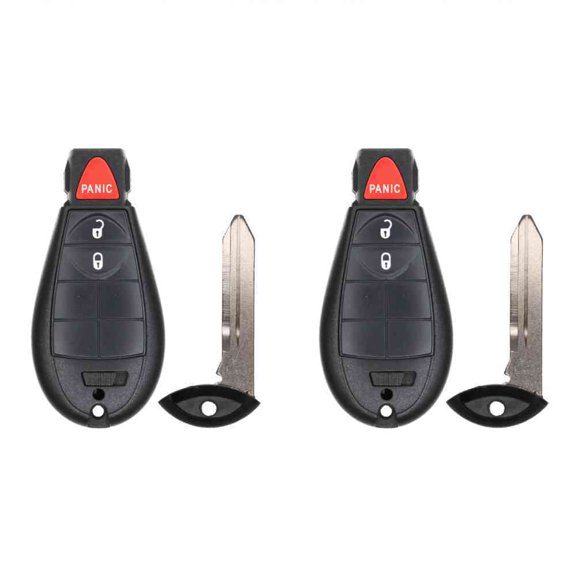 Key Fob Keys4Less Replacement for smart proxy system 2018 FCC GQ4-53T GQ453T Part Number 68508720 68508720AA Pack of 2