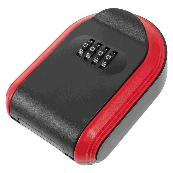 Key Fob Hider Box Password Lock Door Wall Mounted Safe Lockbox for Keys ,House, Apartment, Office Key Storage