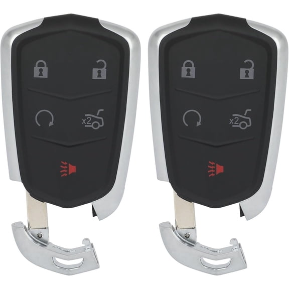 Key Fob Keyless Entry 2015-2019 for Mini for Cooper 2.0L, 2016-2019 for Mini for Cooper Clubman 2.0L, 2017-2020 for Mini for Cooper Countryman 1.5L NGBIDGNG1 (2 PCS) 4 buttons 433MHZ