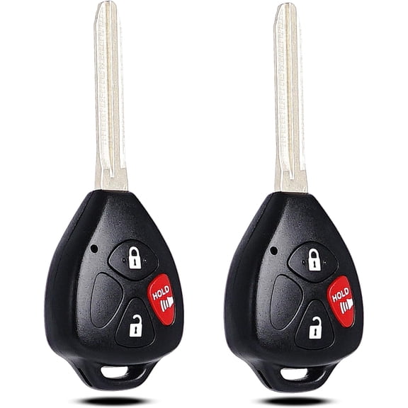 Key Fob Keyless Entry Fits for Toyota 4Runner 2010 2011 2012 2013 2014 2015 2016 2017 2018 / Rav4 2010-2012 / Yaris 2012-2014 Ignition Remote Head Key Replacement HYQ12BBY 89070-35170 G Chip