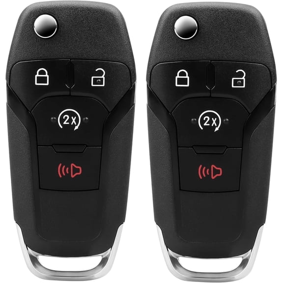 Key Fob, Keyless Entry Remote 2015-2023 Ford F150, 2017-2023 F250 F350 F450 F550, 2019-2023 Ranger, 2021 2022 Bronco, Key Fob Replacement N5F-A08TDA, 164-R8134, 902 MHz, 2 Pack