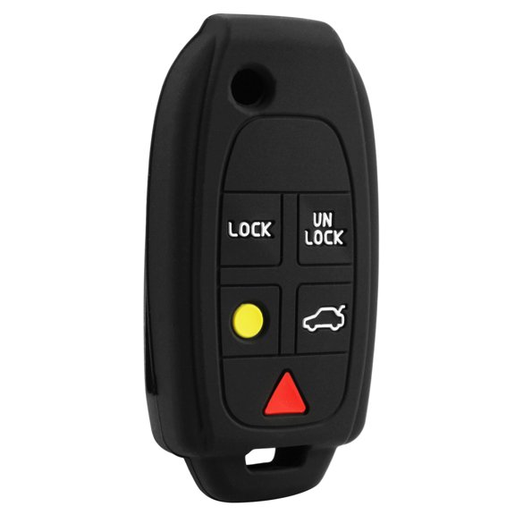 Key Fob Keyless Entry Remote Cover Protector for 2003-2014 Volvo Vehicles (LQNP2T-APU)