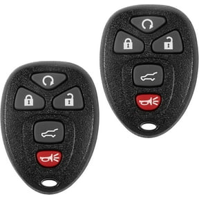 Key Fob, Keyless Entry Remote Start Control Replacement Fits for GMC Acadia 2007-2016 Yukon XL/Chevy Suburban Tahoe Traverse/Cadillac Escalade SRX/Buick Enclave FCC ID: OUC60270, OUC60221, 15913415