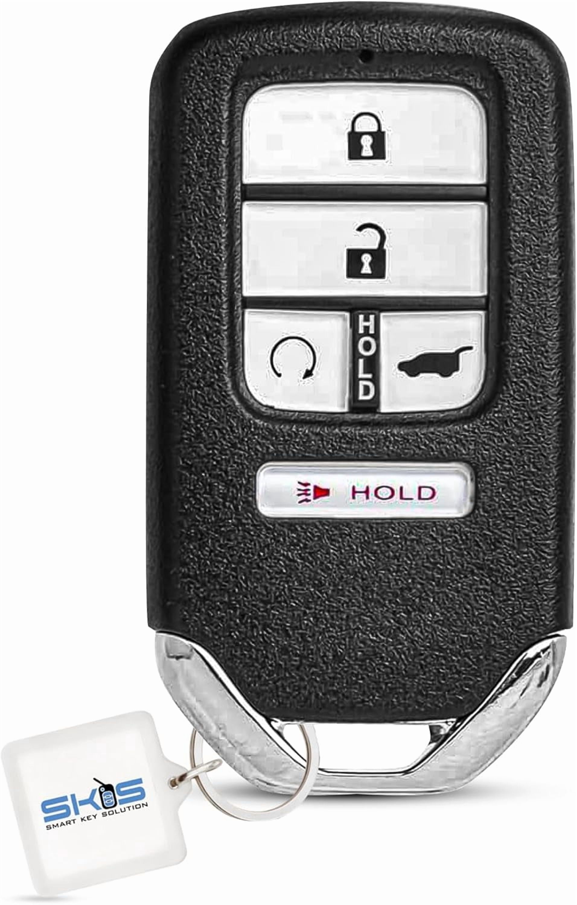 Uncut Smart Remote Key Fob – Fits 2014–2015 Honda Civic & 2013–2015 Accord (ACJ932HK1210A, ID47 Chip, 314 MHz)