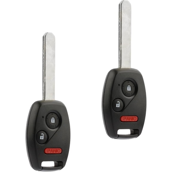 Key Fob Keyless Entry Remote fits Honda Accord / CR-V / CR-Z / Fit / Insight 2007 2008 2009 2010 2011 2012 2013 2014 2015 (MLBHLIK-1T), Set of 2