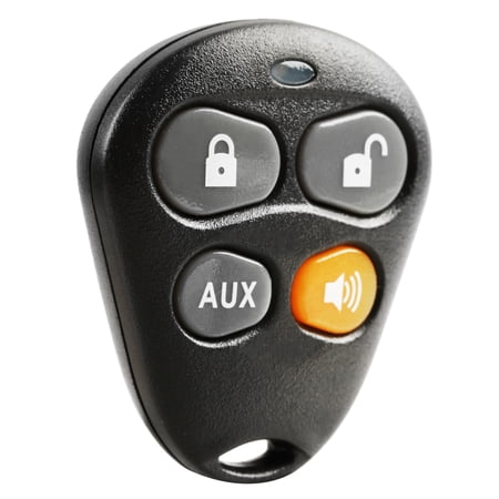 Key Fob Keyless Entry Remote fits Viper Python Automate Avital Hornet EZSDEI476V RPN 476V - 4 Button Orange