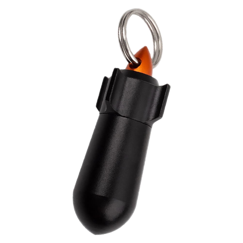 Key Fob Pill Container Fob Keychain Pill Fob Metal Mini Bottle Hanging ...