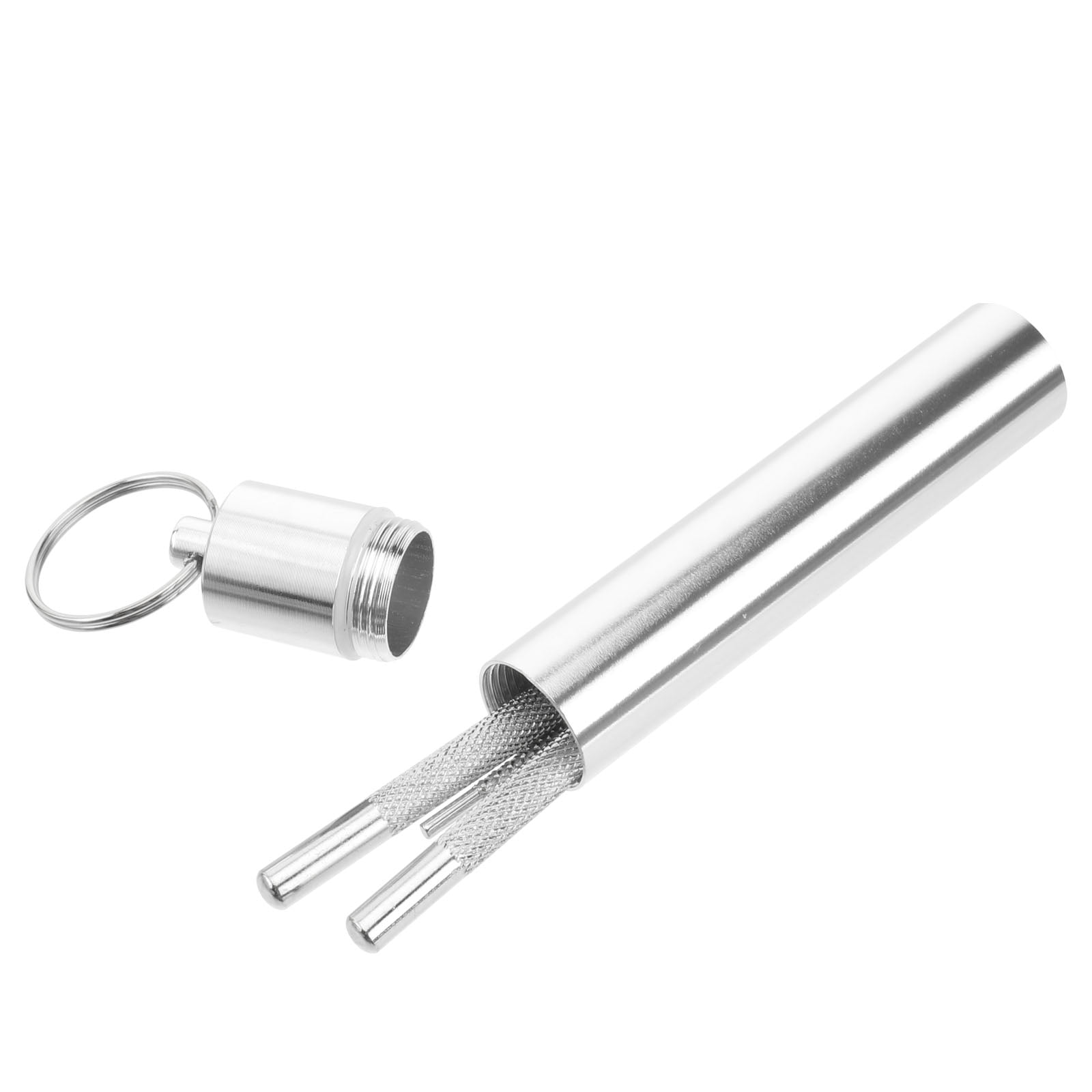 Key Fob Pocket Teeth Toothpick Holder Portable Tooth Hook Mini Toothpicks Teeth Picker Key Chain