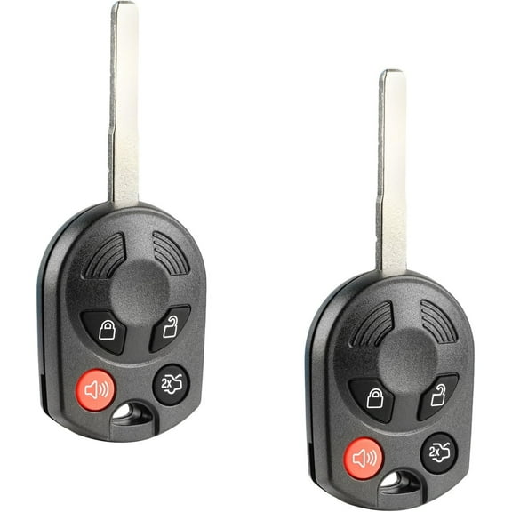 Key Fob Remote for 2012 2013 2014 2015 2016 2017 2018 2019 2020 2021 2022 2023 2024 Ford Focus Fiesta Transit Connect 4-Button Remote OUCD6000022, 164-R8046 Programming Guide Included 2 Pack
