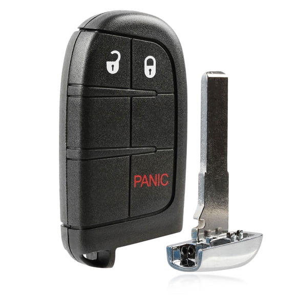 Key Fob Remote 3-Button Replacement for 2017-2022 Jeep Compass (68250335AB, M3N-40821302)