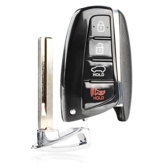 Key Fob Remote 4-Button Replacement for 2013-2018 Hyundai Santa Fe Genesis (SY5DMFNA04, 95440-4Z200)