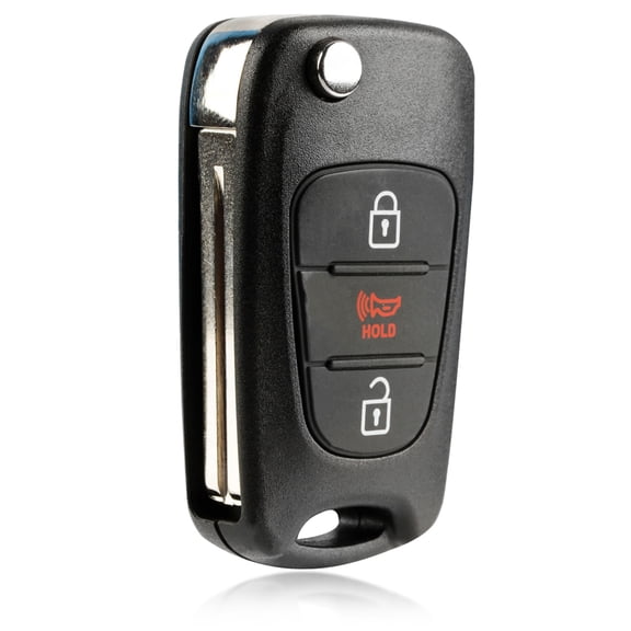 Key Fob Remote Flip 3-Button Replacement for 2012-2013 Kia Rio (TQ8-RKE-3F02)