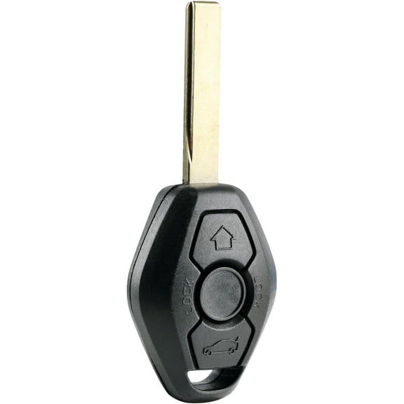 Key Fob Remote Replacement for 1999 2000 2001 2002 2003 2004 2005 2006 2007 2008 2009 BMW 3 5 7 M X Z Series 2-Button Remote Head Key LX8FZV, 6955750 - Professional Programming Required