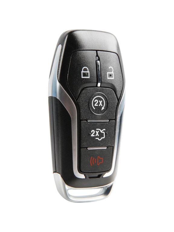 Key Fob Remote Replacement for 2013 2014 2015 2016 2017 2018 2019 2020 Ford Lincoln 5-Button Smart Prox M3N-A2C31243300, 5923896 - Professional Programming Required
