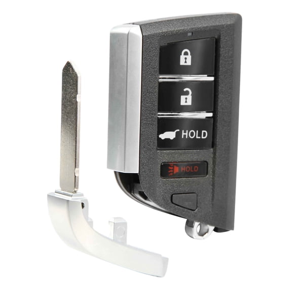 Key Fob Remote Replacement 4-Button Suv Smart for 2022-2024 Acura MDX (KR5TP-2, 72147-TYA-A11)