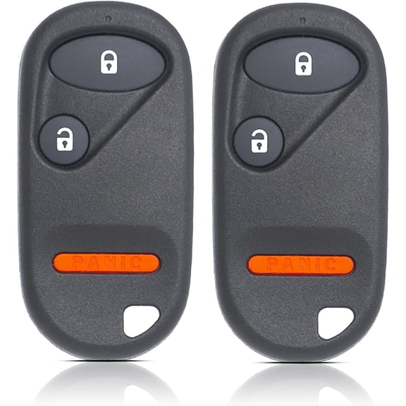 Key Fob Remote Replacement Fits for Honda Civic DX EX LX/Honda Pilot 2001 2002 2003 2004 2005 2006 2007 NHVWB1U523 Keyless Entry Remote Control NHVWB1U521 72147-S5A-A01(Pack of 2)