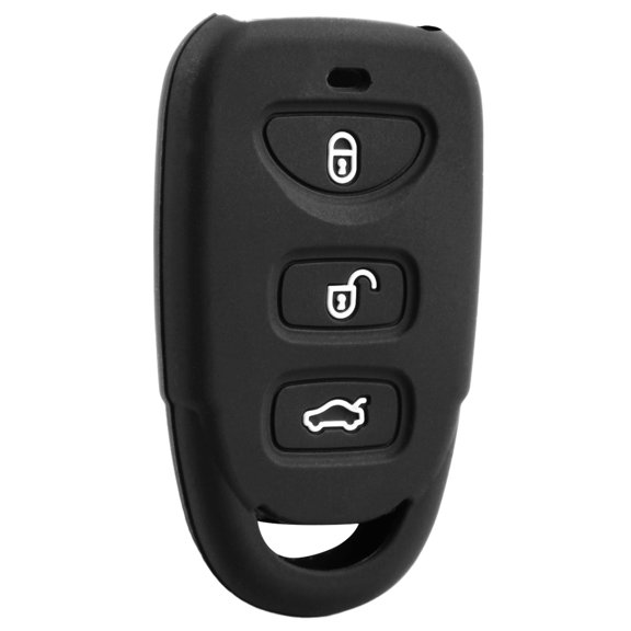 Key Fob Remote Silicone Case Cover Protector for 2006-2010 Hyundai Elantra Sonata Kia Optima (OSLOKA-310T)