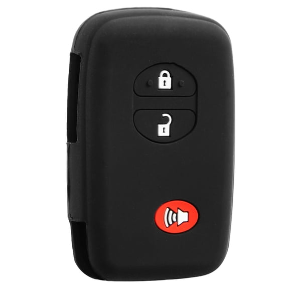 Key Fob Remote Silicone Case Cover Protector for 2012-2018 Toyota Prius C V Land Cruiser Tacoma Rav4 (HYQ14FBA)