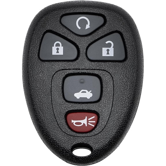 Key Fob Replacement for 06-10 Chevy Cobalt/ 04-12 Malibu/ 07-09 Pontiac G5/ 05-10 G6/ 05-08 Grand Prix/ 07-10 Saturn Aura Sky/ 05-09 Buick Car Keyless Remote, KOBGT04A, 5 Btn