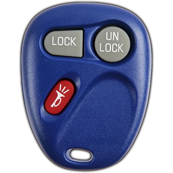 Key Fob Replacement for 1998 1999 2000 2001 2002 Chevrolet Chevy Suburban Tahoe Sierra Yukon Oldsmobile Remote, 3-Button 15732803, Programming Guide Included