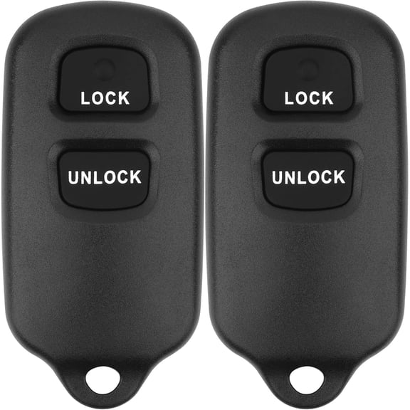 Key Fob Replacement for 2001-06 Toyota Highlander/ 00-06 Celica Echo/ 00-03 Prius/ 01-04 RAV4/ 04-06 Tundra/ 99-09 4Runner/ 2004-2007 xB Remote Control,HYQ12BBX HYQ12BAN,2Pcs