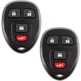 thumbnail image 1 of Key Fob Replacement for 2007 2008 2009 2010 2011 2012 2013 2014-2024 Chevrolet Express Savana Keyless Entry Remote Control, 4-Button 20877108 - 2 Pack, 1 of 6