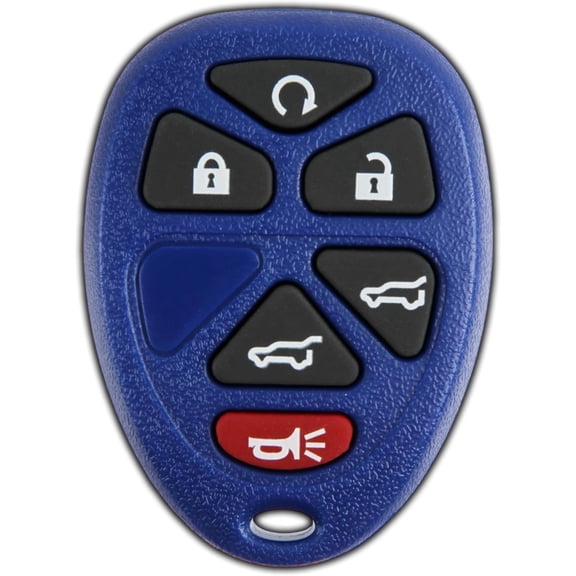 Key Fob Replacement for 2007 2008 2009 2010 2011 2012 2013 2014 Cadillac Escalade Chevrolet Chevy Suburban Tahoe Yukon Remote, 6-Button 15913427, Locksmith Required 2011+