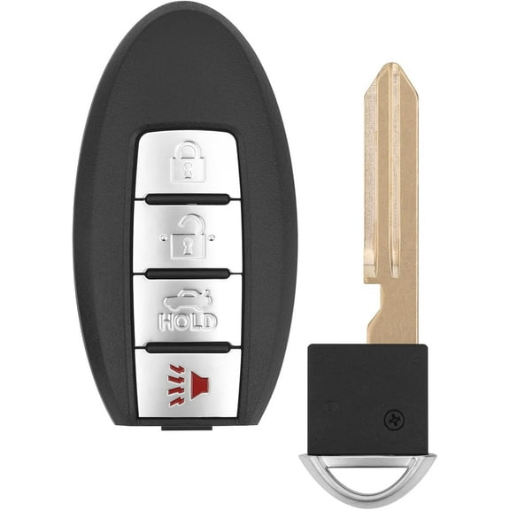 Key Fob Replacement for 2007-2012 Nissan Altima/ 09-14 Maxima & Murano/ 09-12 Infiniti FX35/ 08-13 G37/ 09-13 FX50/ 14-16 Q60 QX70/ 11-12 G25/ 07-08 G35, KR55WK48903 KR55WK49622,4 Buttons