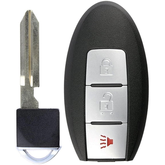 Key Fob Replacement 3-Button - Nissan Leaf, Quest, Juke, Cube, Versa Note  OEM CWTWB1U808  Dealer OR Locksmith Required  2011, 2012, 2013, 2014, 2015, 2016, 2017, 2018