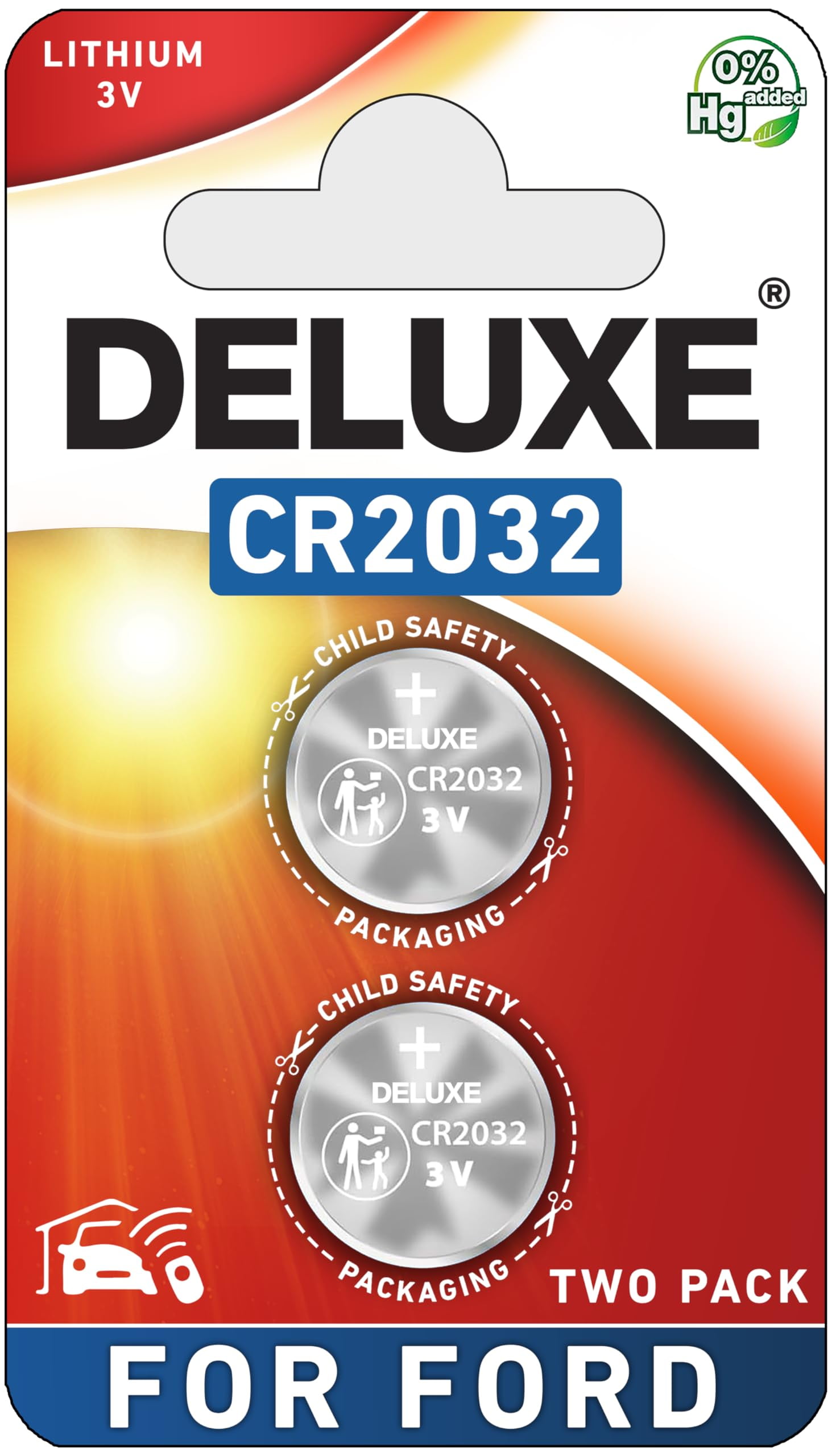 Key Fob Replacement Battery for Ford (F150 Escape Explorer Fusion