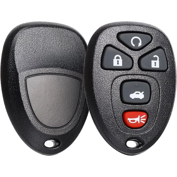 Key Fob Replacement for Chevy Impala 2006 2007 2008 2009 2010 2011 2012 2013, Cadillac DTS Buick Lucerne 2006-2011, Chevy Monte Carlo 06-07 Keyless Entry Remote Start Control OUC60270,