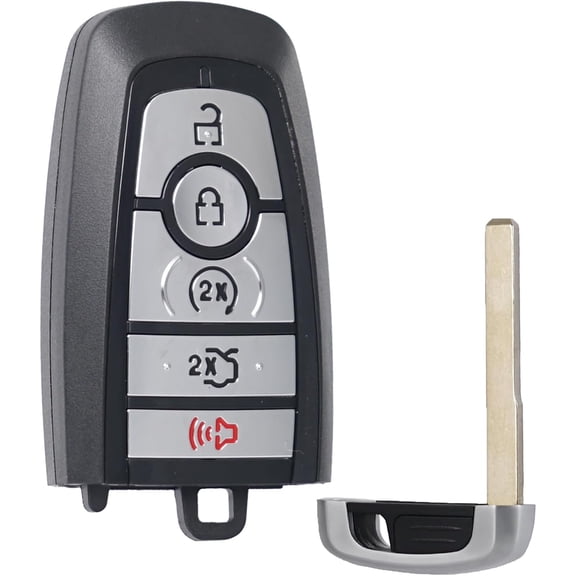 Key Fob Replacement Compatible for Ford Fusion 2017-2021 Mustang 2018-2022 Mustang Cobra 2019 2020 2021 2022 Push Start 5 Button Keyless Entry Remote Start Control M3N-A2C93142600