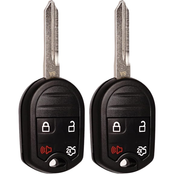 Key Fob Replacement Fits for CWTWB1U793 Ford Explorer 2001-2015 Mustang 2005-2014 Expedition 2003-2017 Edge Focus Lincoln Mercury Sable 2000-2009 Mazda Keyless Entry Remote 2 Sets