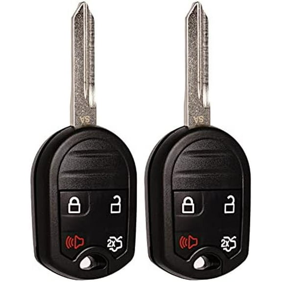 Key Fob Replacement Fits for CWTWB1U793 Ford Explorer 2001-2015 Mustang 2005-2014 Expedition 2003-2017 Edge Focus Lincoln Mercury Sable 2000-2009 Mazda Keyless Entry Remote 2 Sets