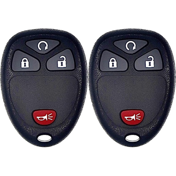 Key Fob Replacement Fits for Chevrolet Avalanche Suburban Tahoe Traverse Buick Enclave Cadillac Escalade Acadia Savana Sierra Yukon Smart Car Keyless Entry Remote Control Start Key 2Pcs
