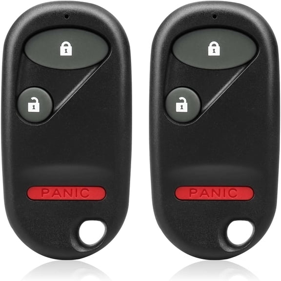 Key Fob Replacement Fits for Honda Civic EX LX DX 2001 2002 2003 2004 2005, Honda Pilot 2003 2004 2005 2006 2007, Keyless Entry Remote Control Car Key Fobs (NHVWB1U523, NHVWB1U521, 433 Mhz)
