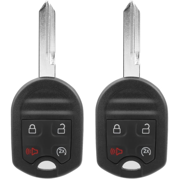 Key Fob Replacement for Ford F150 F250 F350 F450 F550 F650 Explorer Expedition 2011 2012 2013 2014 2015 2016 2017 2018, Lincoln - Keyless Entry Remote Start Control Keys, (2)