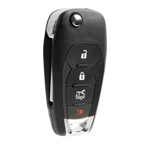 Key Fob Replacement Keyless Entry Remote for 2016-2019 Chevrolet Cruze 4-Button Flip Key (LXP-T004, 13514135)