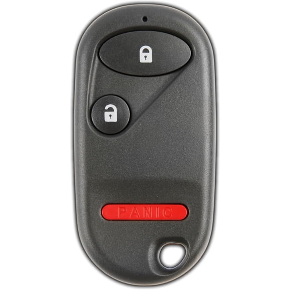 Key Fob Replacement for 2001 2002 2003 2004 2005 2006 2007 Honda Civic Pilot Remote, 3-Button NHVWB1U523, Programming Guide Included