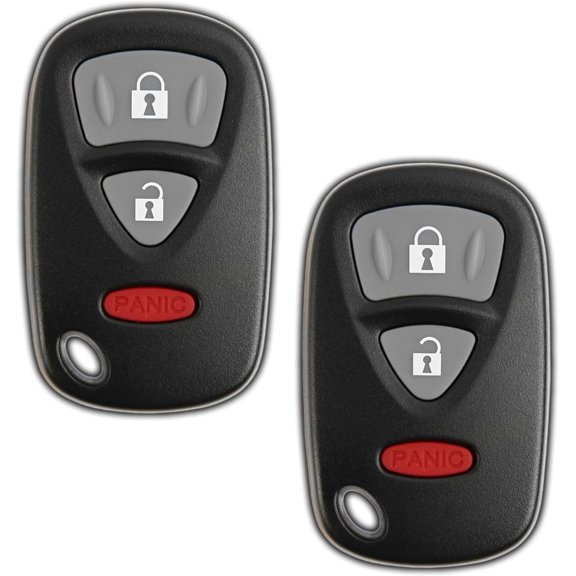 Key Fob Replacement for 2004 2005 2006 2007 Suzuki Aerio Grand Vitara XL7, 3-Button OUCG8D-246S-A, Locksmith Required (2-Pack)
