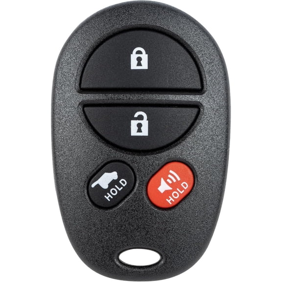 Easy to Use Key Fob Replacement for 2004-2008 Toyota Solara/ 05 06 07 08 Avalon Car Keyless Entry Remote Control, GQ43VT20T, 4 Buttons