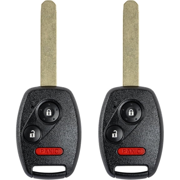 Key Fob Replacement for 2005 2006 2007 2008 Honda Pilot Car Keyless Entry Remote Control, CWTWB1U545, 3 Buttons, 2Pcs