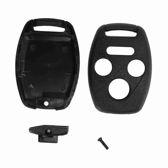 Key Fob Shell Replacement for Honda Accord 2009-2013 - Durable Black Plastic Car Remote Case (No Electronics/Chip)