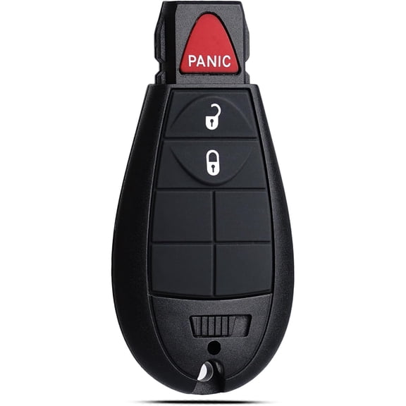Key Fob Style Keyless Entry Fits for Jeep Cherokee 2014 2015 2016 2017 2018 2019 2020 Remote Control Key Replacement (4A Chip) 68105081 3 Button 433MHz