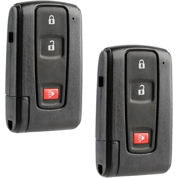 Key Fob fits 2004-2009 Toyota Prius Smart Keyless Entry Remote for Silver Logo (MOZB31EG)