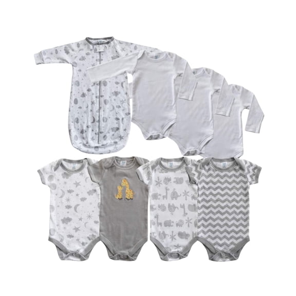 Key Future Baby 23-Piece Set, Gray and White, Baby