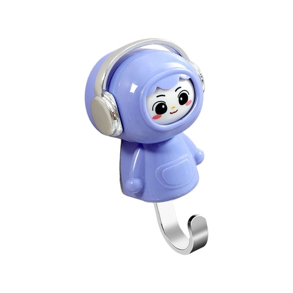 Key Holder Face Shaped Hook Removable Mounting Hanger For Coat Bags Keys