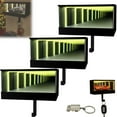 thumbnail image 1 of Key Holder for Wall, Infinity Garage Key Hanger with LED Lights,Mirrored Key Hook Rack for Car Enthusiasts, Unique Home Decor Gift for Men & Car Lovers&nbsp;(3PC), 1 of 5